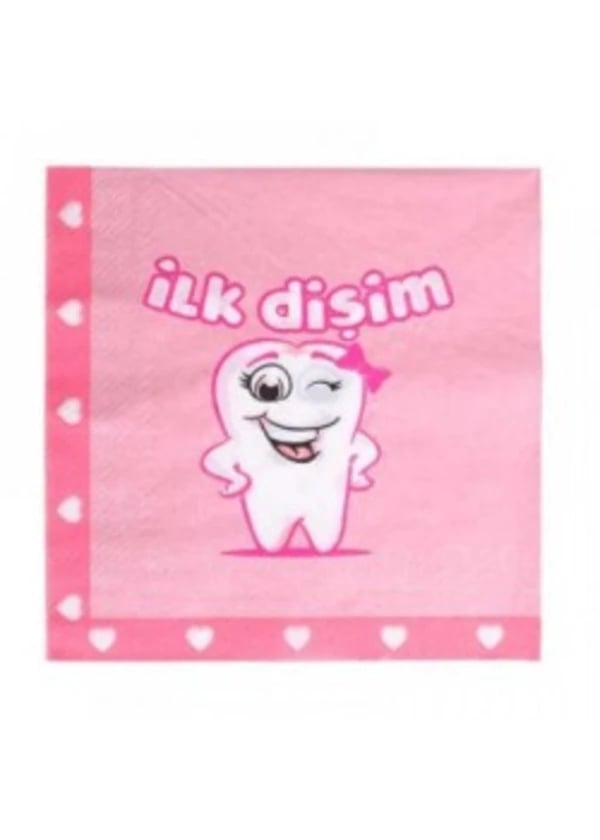 İlk Dişim Kız Peçete - Gorsel 1