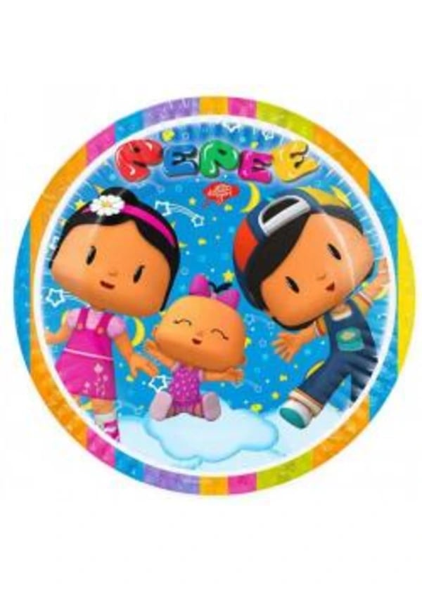 Pepee Renkli Düşler Tabak 8'li - Gorsel 1