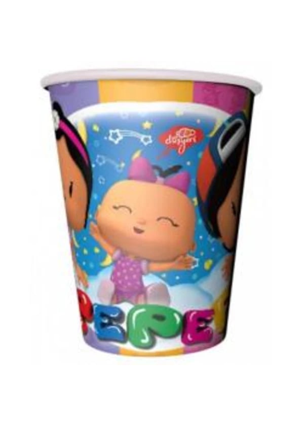 Pepee Renkli Düşler Karton Bardak 8'li - Gorsel 1