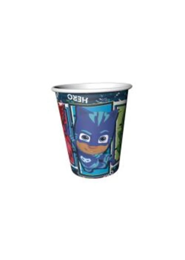 PJ Maskeliler Karton Bardak 8'li - Gorsel 1