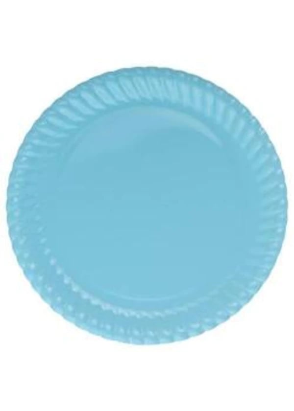 Açık Mavi Karton Tabak 8'li - Gorsel 1