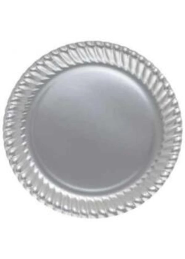 Gümüş Karton Tabak 8'li - Gorsel 1