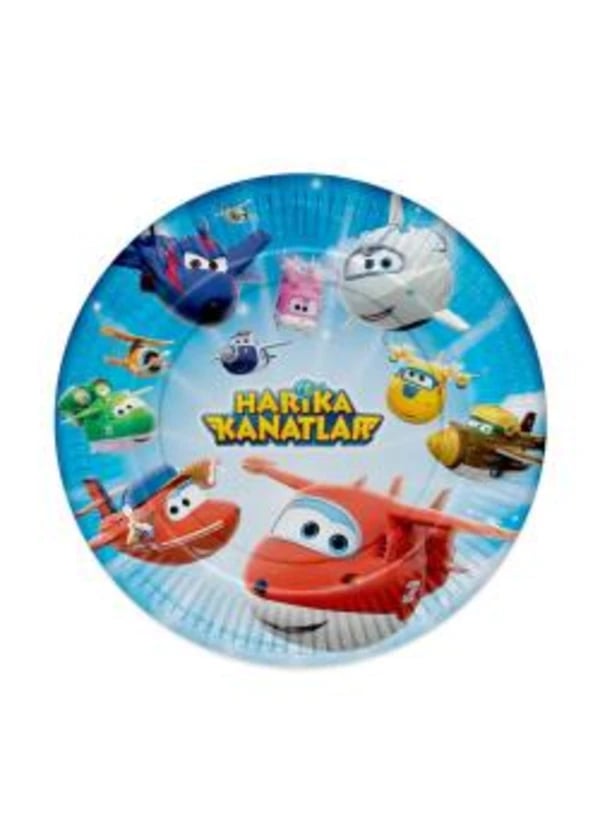 Harika Kanatlar Karton Tabak 8'li - Gorsel 1