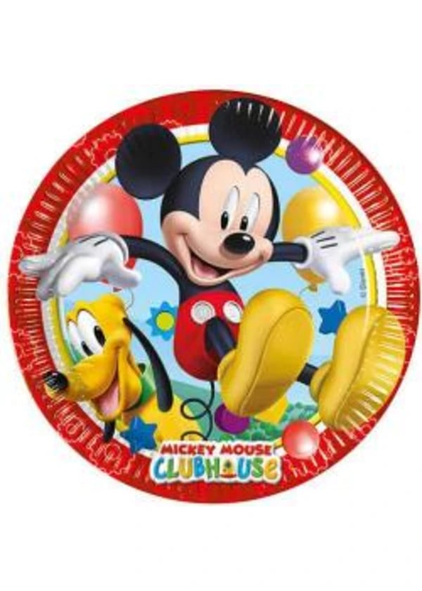 Mickey Playful Karton Tabak 8'li - Gorsel 1
