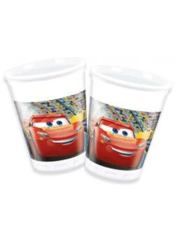 Cars 3 Plastik Bardak 8'li - Gorsel 1