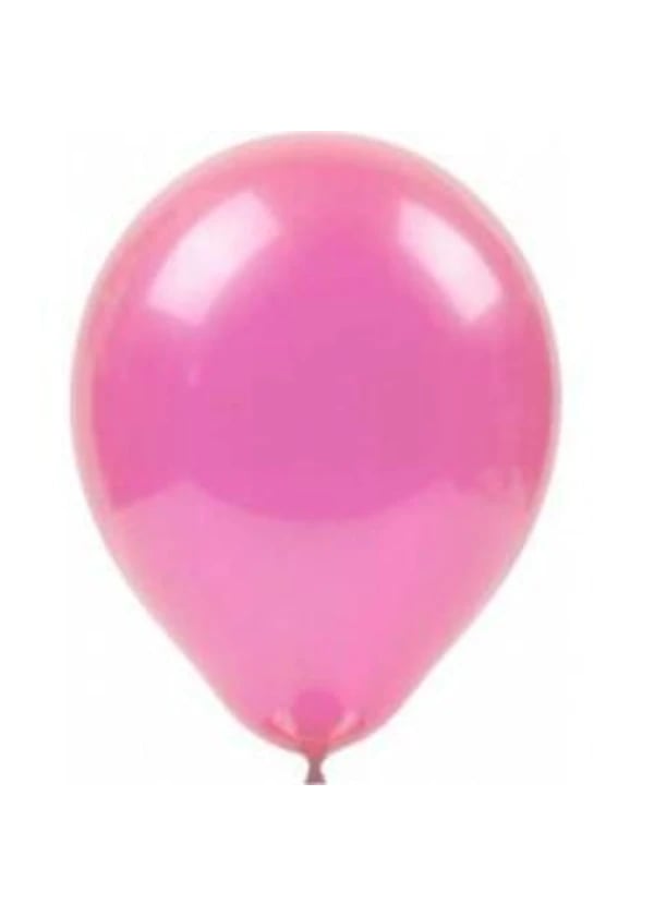 Metalik Pembe Balon 10'lu Paket - Gorsel 1