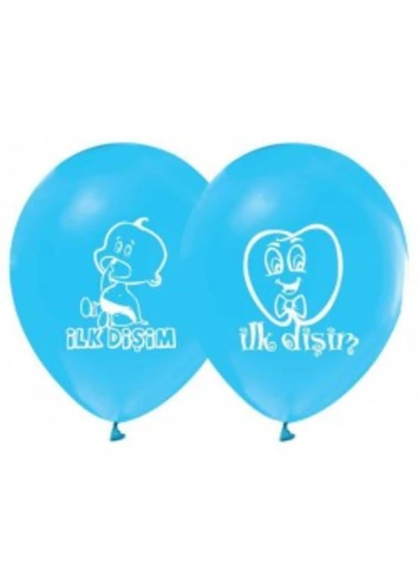 İlk Dişim Erkek Mavi Balon 5'li Paket - Gorsel 1