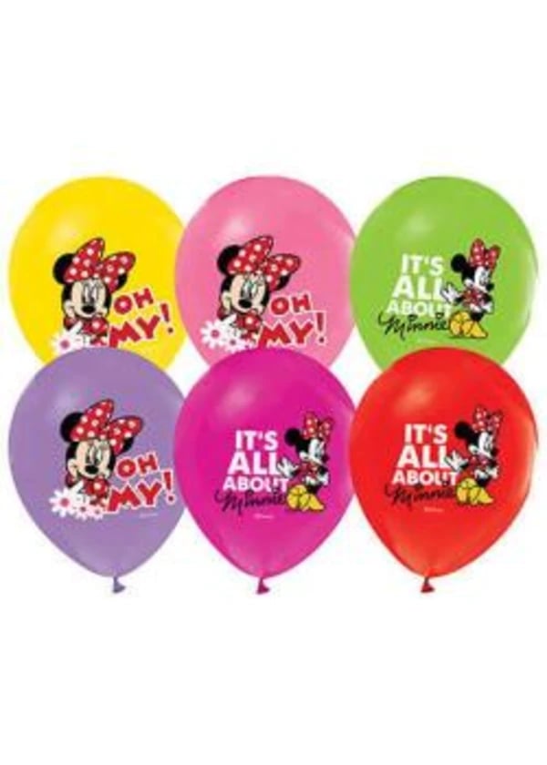 Minnie Mouse Balon 5'li Paket - Gorsel 1