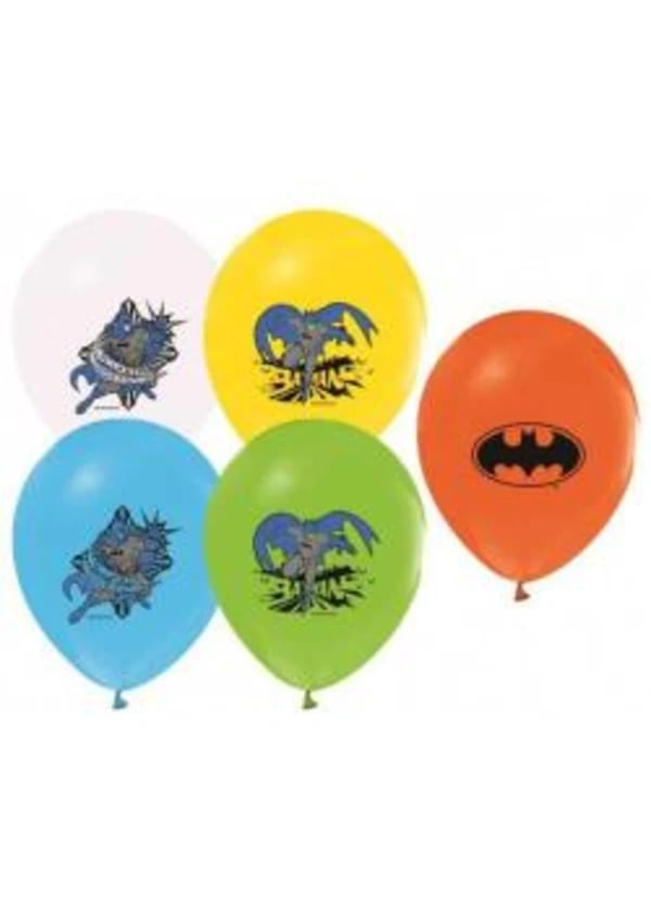 Batman Balon 5'li Paket - Gorsel 1