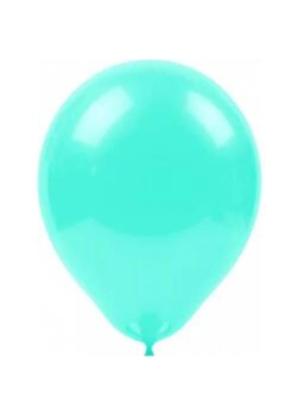 Pastel Su Yeşili Balon 10'lu Paket - Gorsel 1