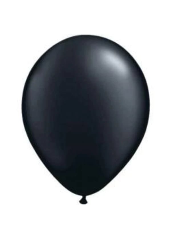 Pastel Siyah Balon 10'lu Paket - Gorsel 1
