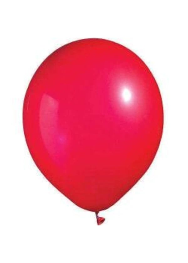 Pastel Kırmızı Balon 100'lü Paket - Gorsel 1