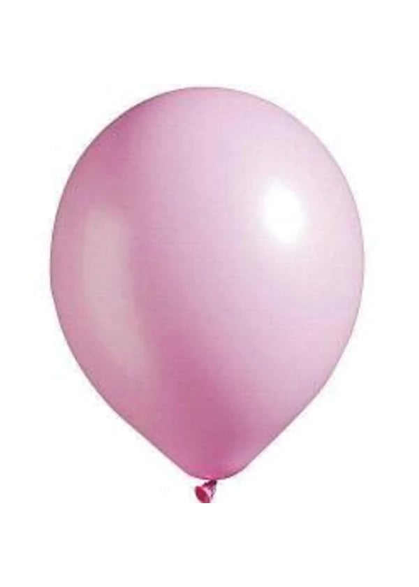 Pastel Açık Pembe Balon 100'lü Paket - Gorsel 1