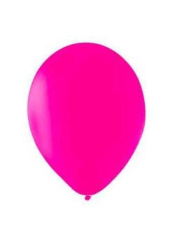 Metalik Fuşya Balon 100'lü Paket - Gorsel 1