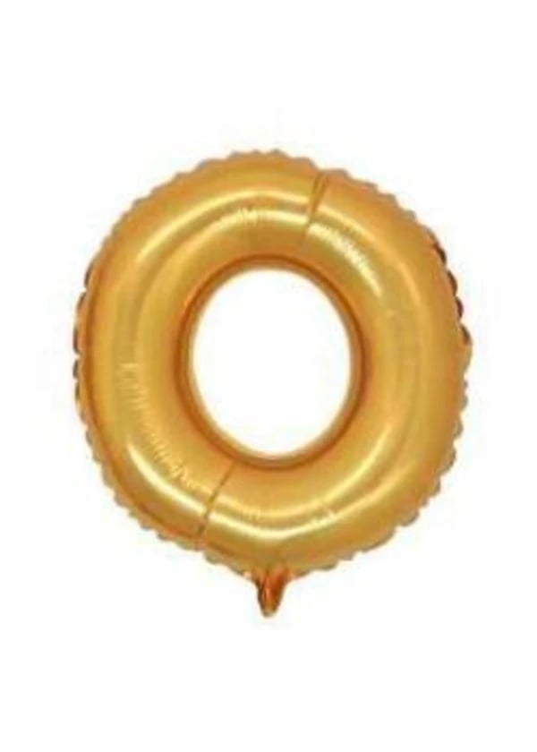 O Harf Folyo Balon Altın 40cm - Gorsel 1