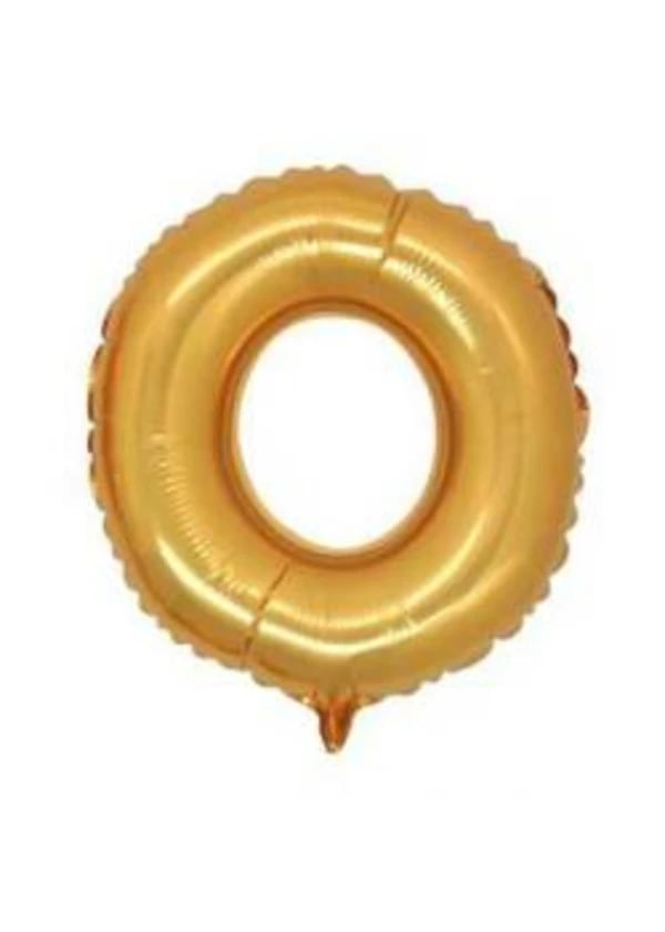 O Harf Folyo Balon Altın 100cm - Gorsel 1