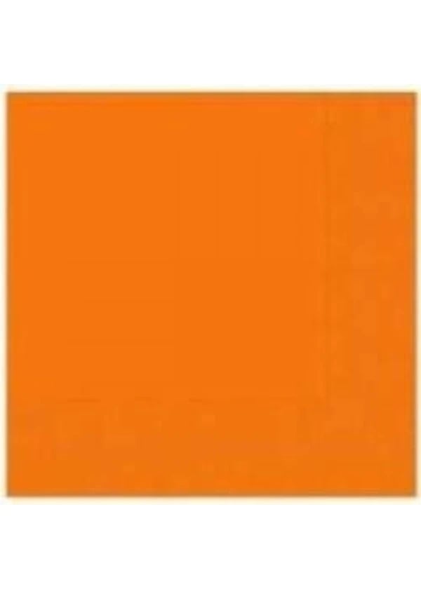 Turuncu Kağıt Peçete 20'li - Gorsel 1