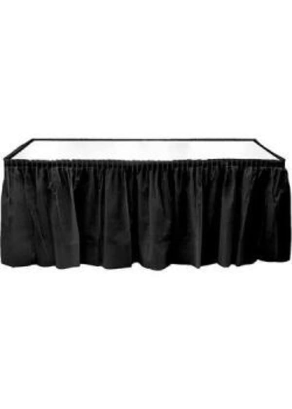 Siyah Plastik Masa Eteği - Gorsel 1
